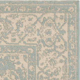 Safavieh Linden LND137L Cream/Aqua Area Rug 