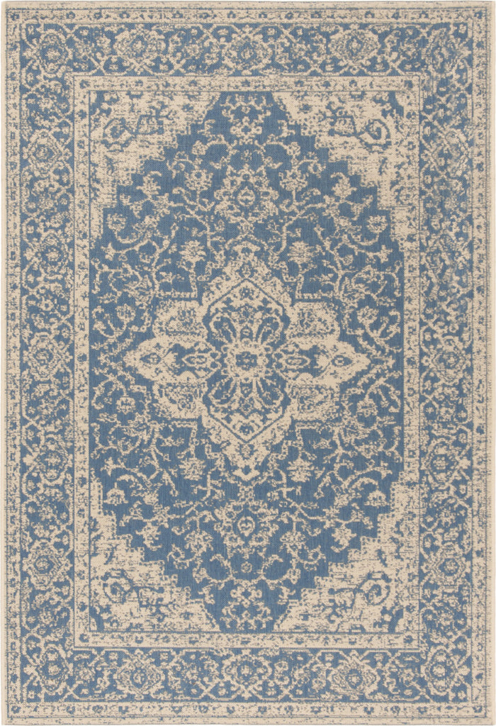 Safavieh Linden LND137M Blue/Creme Area Rug main image