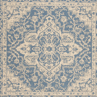 Safavieh Linden LND137M Blue/Creme Area Rug 