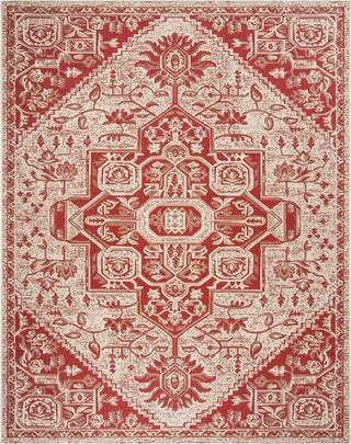 Safavieh Linden LND138Q Red/Creme Area Rug Main Image