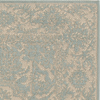 Safavieh Linden LND139L Cream/Aqua Area Rug 