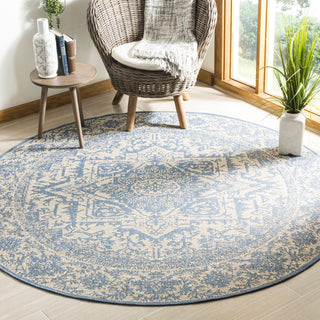 Safavieh Linden LND139N Cream/Blue Area Rug  Feature