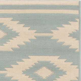 Safavieh Linden LND171L Cream/Aqua Area Rug 