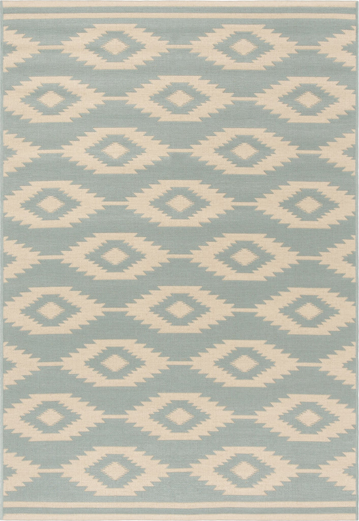Safavieh Linden LND171L Cream/Aqua Area Rug main image