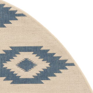 Safavieh Linden LND171M Blue/Creme Area Rug 