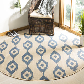 Safavieh Linden LND171M Blue/Creme Area Rug  Feature