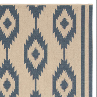 Safavieh Linden LND171M Blue/Creme Area Rug 