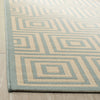 Safavieh Linden LND173L Cream/Aqua Area Rug 