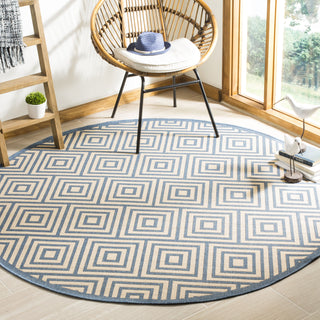 Safavieh Linden LND173N Cream/Blue Area Rug 