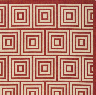 Safavieh Linden LND173Q Red/Creme Area Rug 