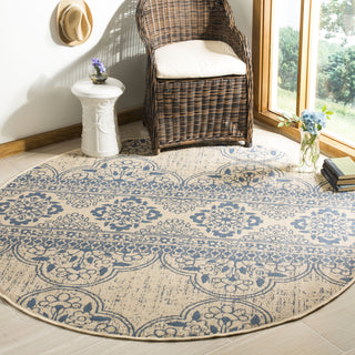 Safavieh Linden LND174M Blue/Creme Area Rug  Feature