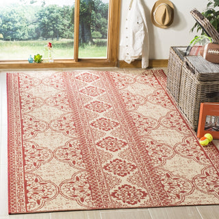 Safavieh Linden LND174Q Red/Creme Area Rug Lifestyle Image