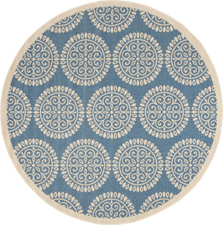 Safavieh Linden LND176M Blue/Creme Area Rug 