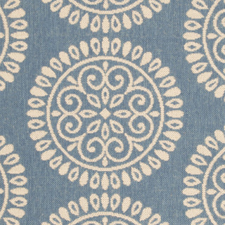 Safavieh Linden LND176M Blue/Creme Area Rug 