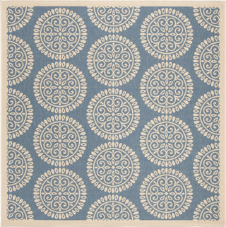 Safavieh Linden LND176M Blue/Creme Area Rug 