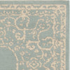 Safavieh Linden LND180L Cream/Aqua Area Rug 