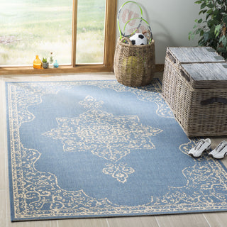 Safavieh Linden LND180N Cream/Blue Area Rug  Feature