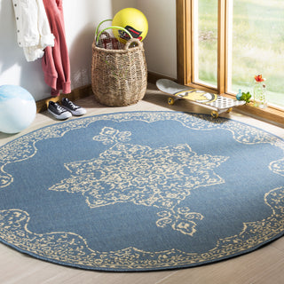 Safavieh Linden LND180N Cream/Blue Area Rug 