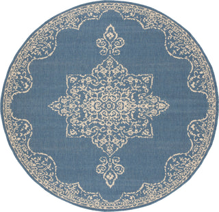 Safavieh Linden LND180N Cream/Blue Area Rug 