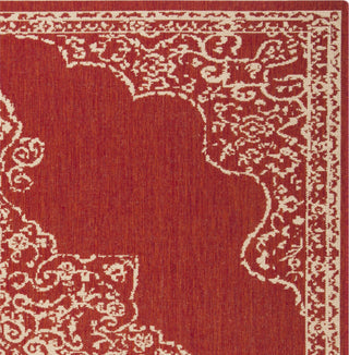 Safavieh Linden LND180Q Red/Creme Area Rug 