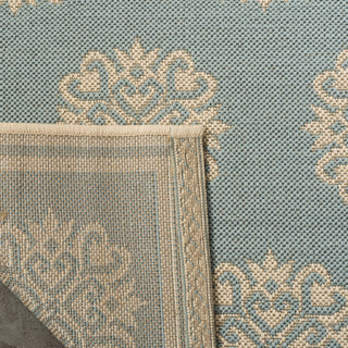 Safavieh Linden LND181K Aqua/Cream Area Rug 