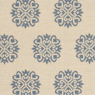 Safavieh Linden LND181M Blue/Creme Area Rug 