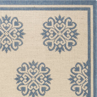 Safavieh Linden LND181M Blue/Creme Area Rug 