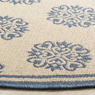 Safavieh Linden LND181M Blue/Creme Area Rug 