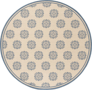 Safavieh Linden LND181M Blue/Creme Area Rug 