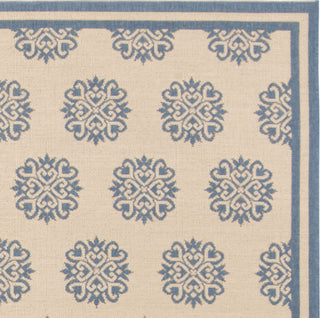 Safavieh Linden LND181M Blue/Creme Area Rug 