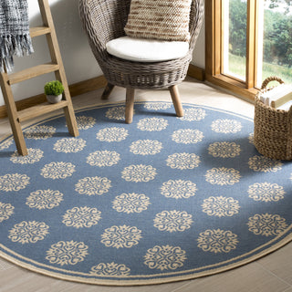 Safavieh Linden LND181N Cream/Blue Area Rug  Feature