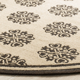 Safavieh Linden LND181U Creme/Brown Area Rug 