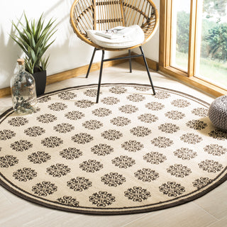 Safavieh Linden LND181U Creme/Brown Area Rug  Feature