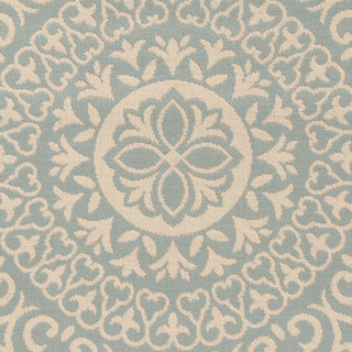 Safavieh Linden LND183L Cream/Aqua Area Rug 