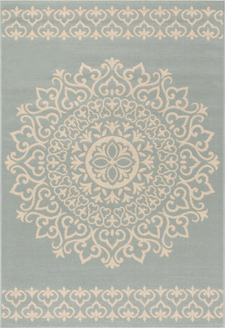 Safavieh Linden LND183L Cream/Aqua Area Rug main image