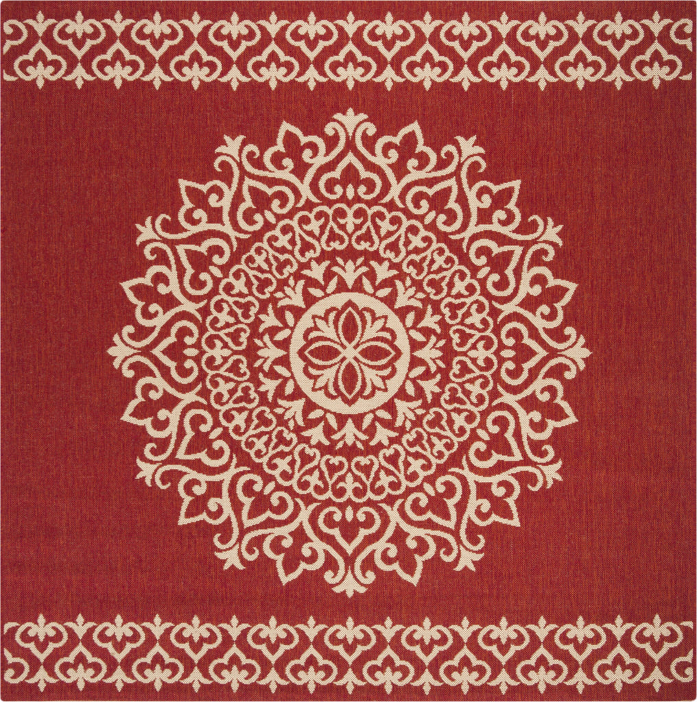 Safavieh Linden LND183Q Red/Creme Area Rug main image