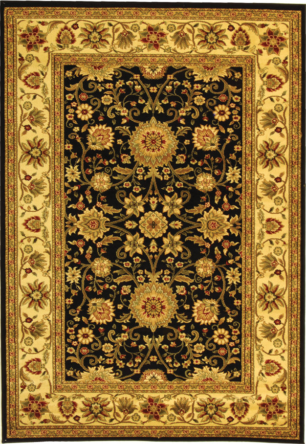Safavieh Lyndhurst LNH212A Black/Ivory Area Rug main image