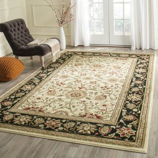 Safavieh Lyndhurst LNH212B Ivory/Black Area Rug  Feature