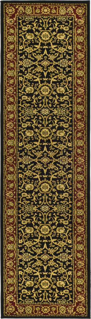 Safavieh Lyndhurst LNH212G Black/Red Area Rug 