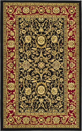 Safavieh Lyndhurst LNH212G Black/Red Area Rug 