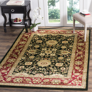 Safavieh Lyndhurst LNH212G Black/Red Area Rug  Feature