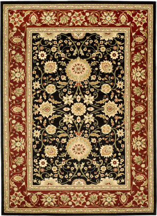 Safavieh Lyndhurst LNH212G Black/Red Area Rug 