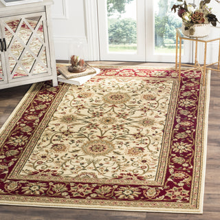 Safavieh Lyndhurst LNH212K Ivory/Red Area Rug  Feature