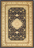 Safavieh Lyndhurst LNH213A Black/Ivory Area Rug 