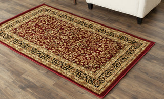 Safavieh Lyndhurst LNH214A Red/Black Area Rug  Feature