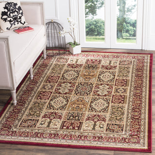 Safavieh Lyndhurst LNH217B Multi/Red Area Rug 