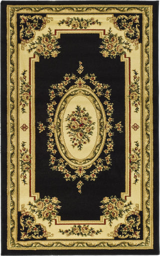 Safavieh Lyndhurst LNH218A Black/Ivory Area Rug 