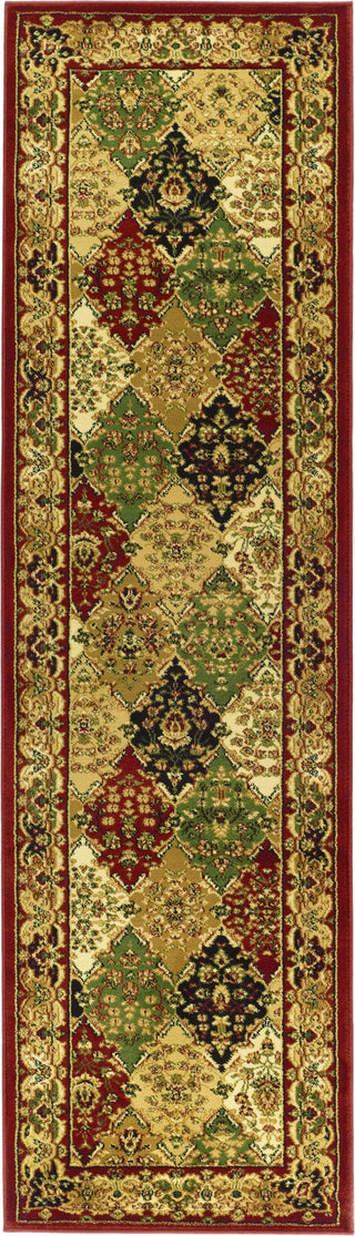 Safavieh Lyndhurst LNH221B Multi/Red Area Rug 