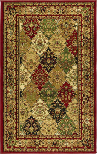 Safavieh Lyndhurst LNH221B Multi/Red Area Rug 