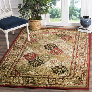 Safavieh Lyndhurst LNH221B Multi/Red Area Rug  Feature